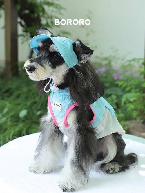 BORORO Macaron Color-Block Windbreaker & UV Protection Shell