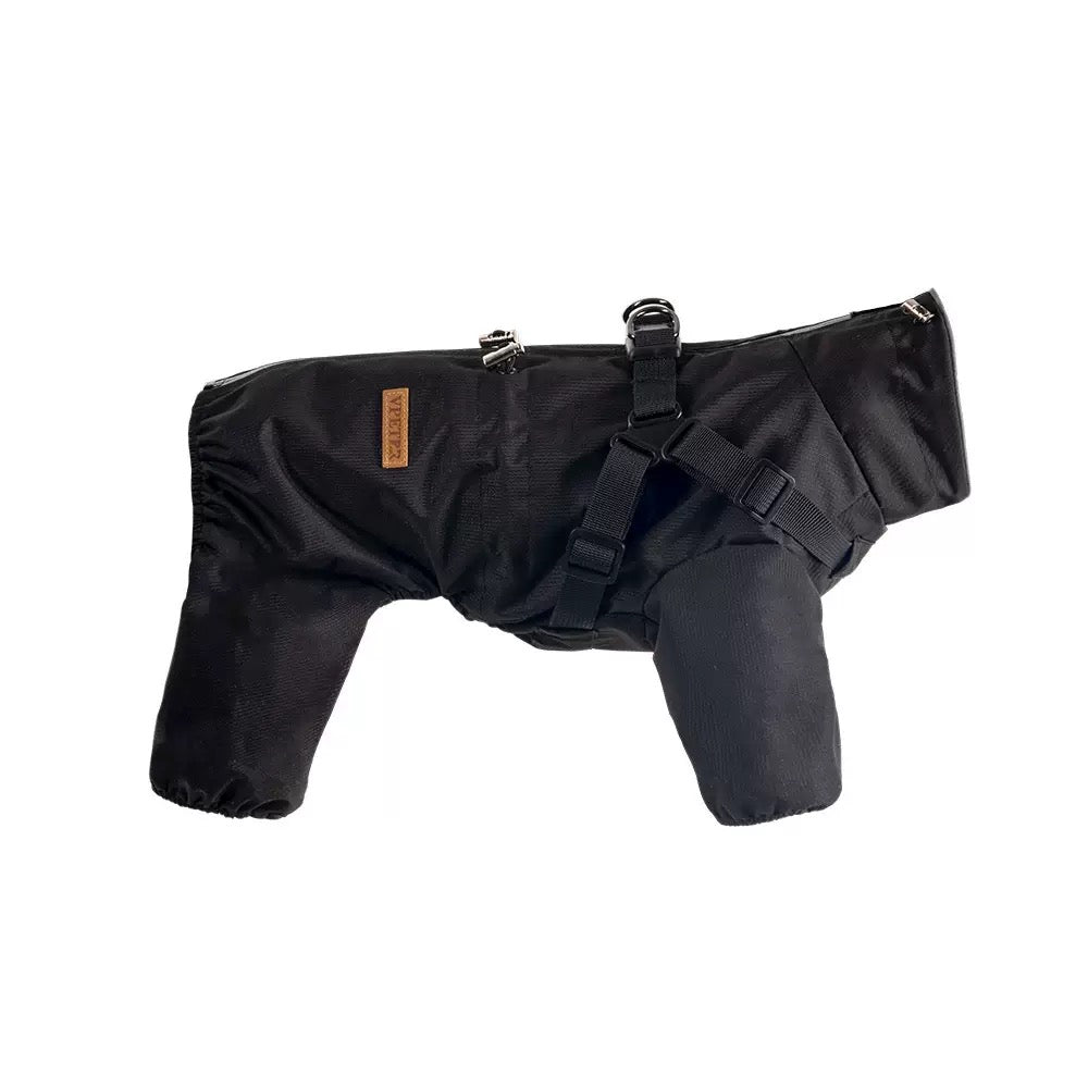 Dog Outdoor Waterproof Jacket Reflective & Leash-Compatible