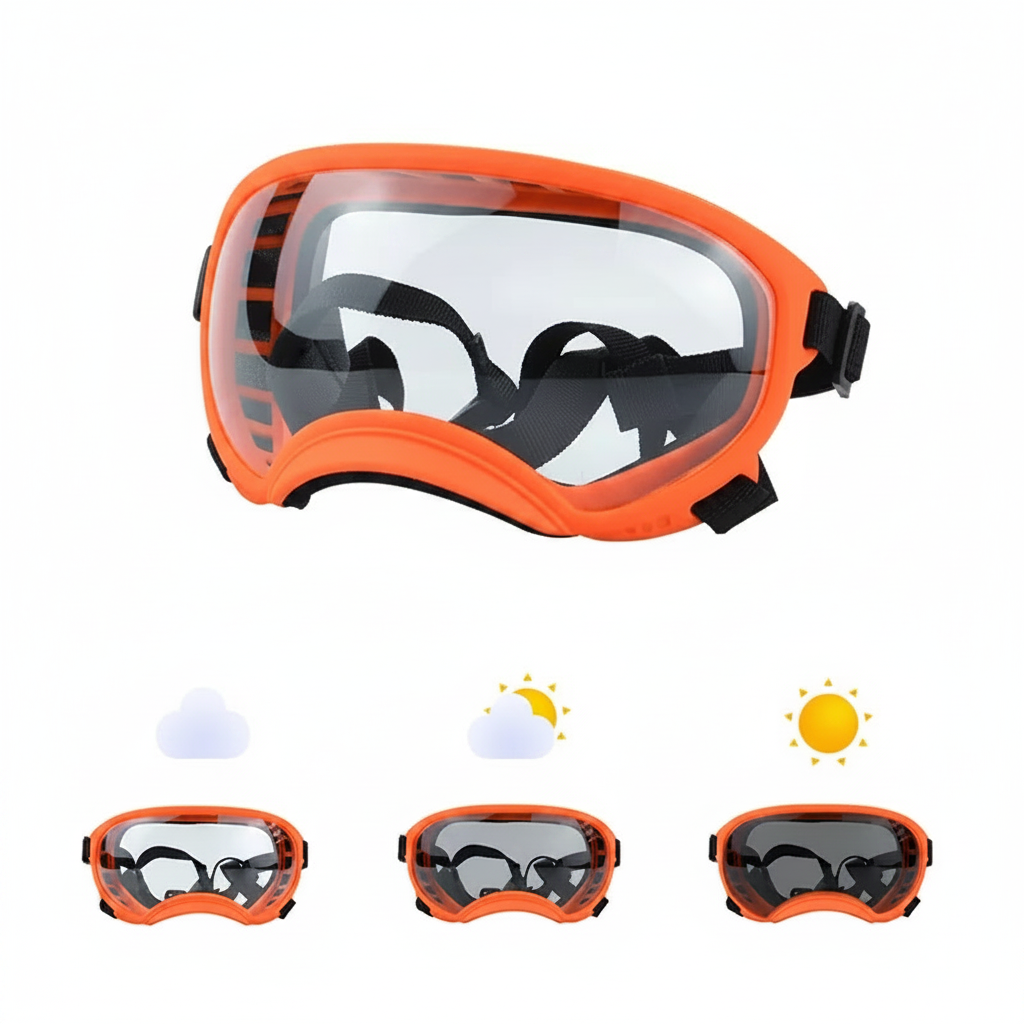 Orange Dog Goggles