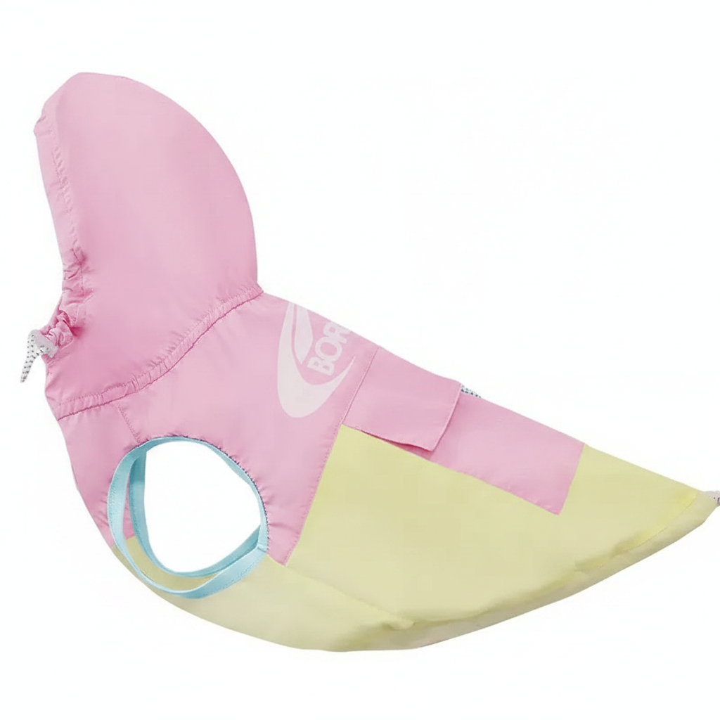 BORORO Macaron Color-Block Windbreaker & UV Protection Shell