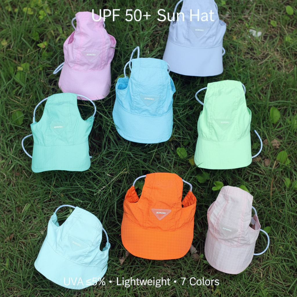 BORORO Lightweight Outdoor Sun Protection Pet Hat