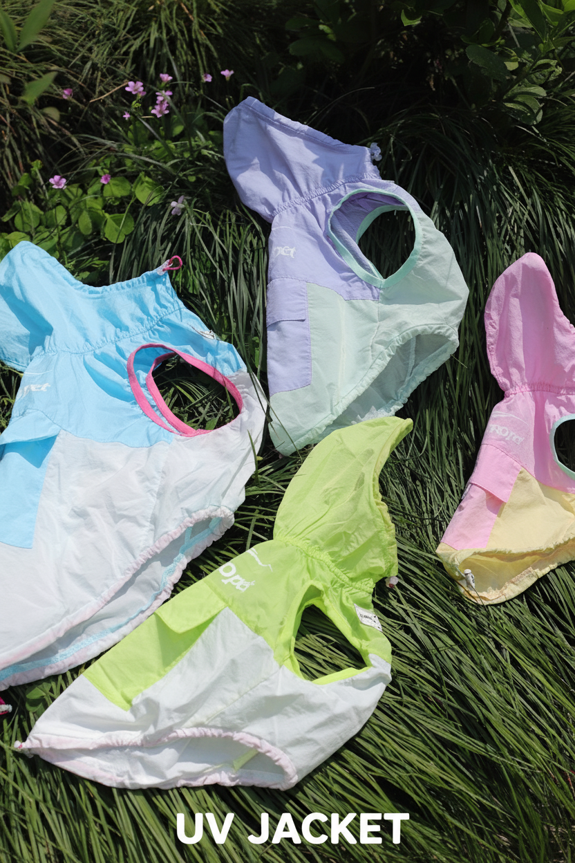 UV JACKET white bottom